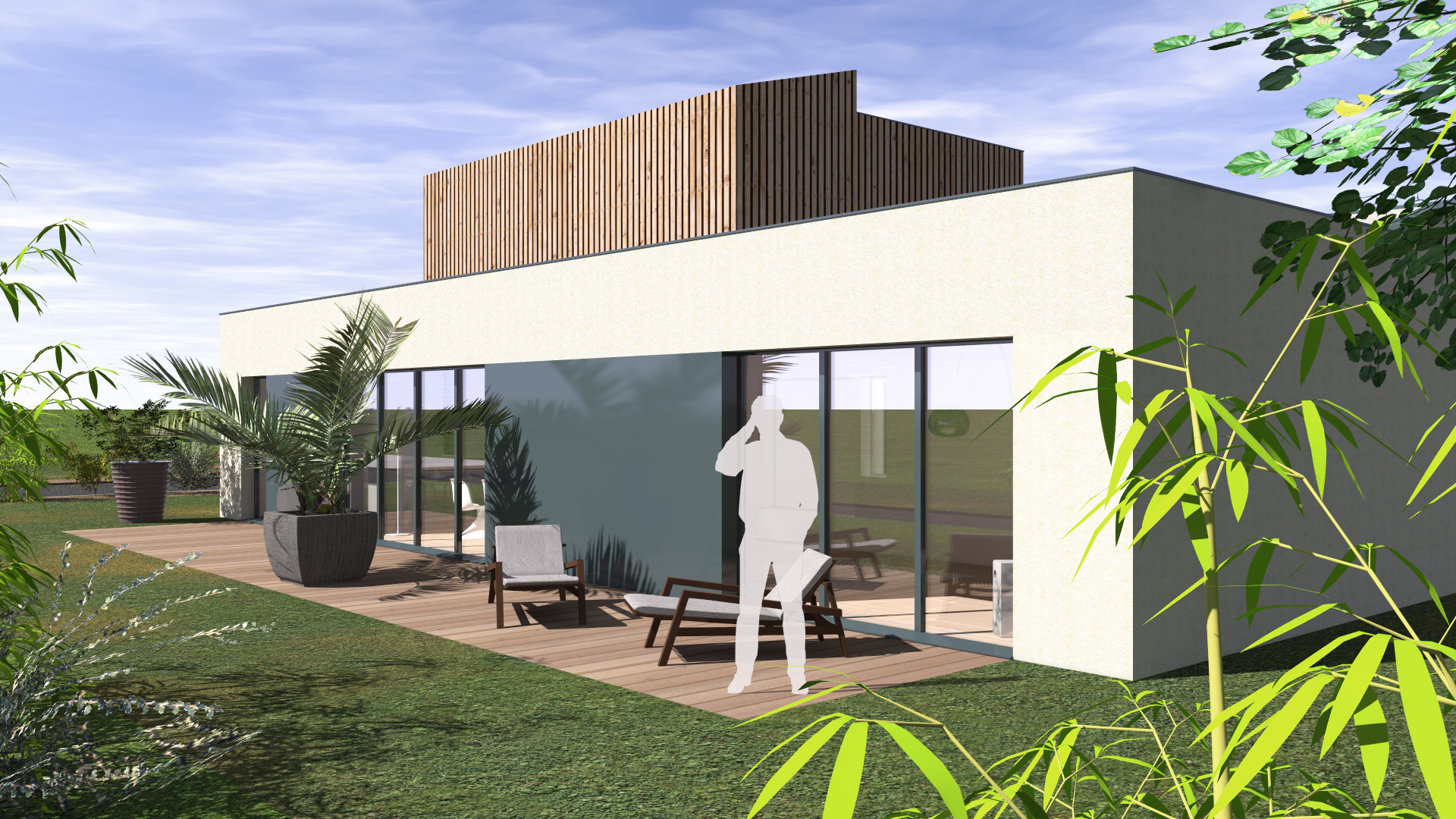 extérieur projet maison