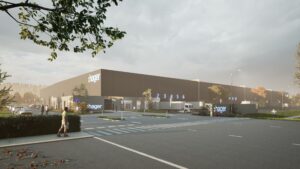 hall logistique k&+