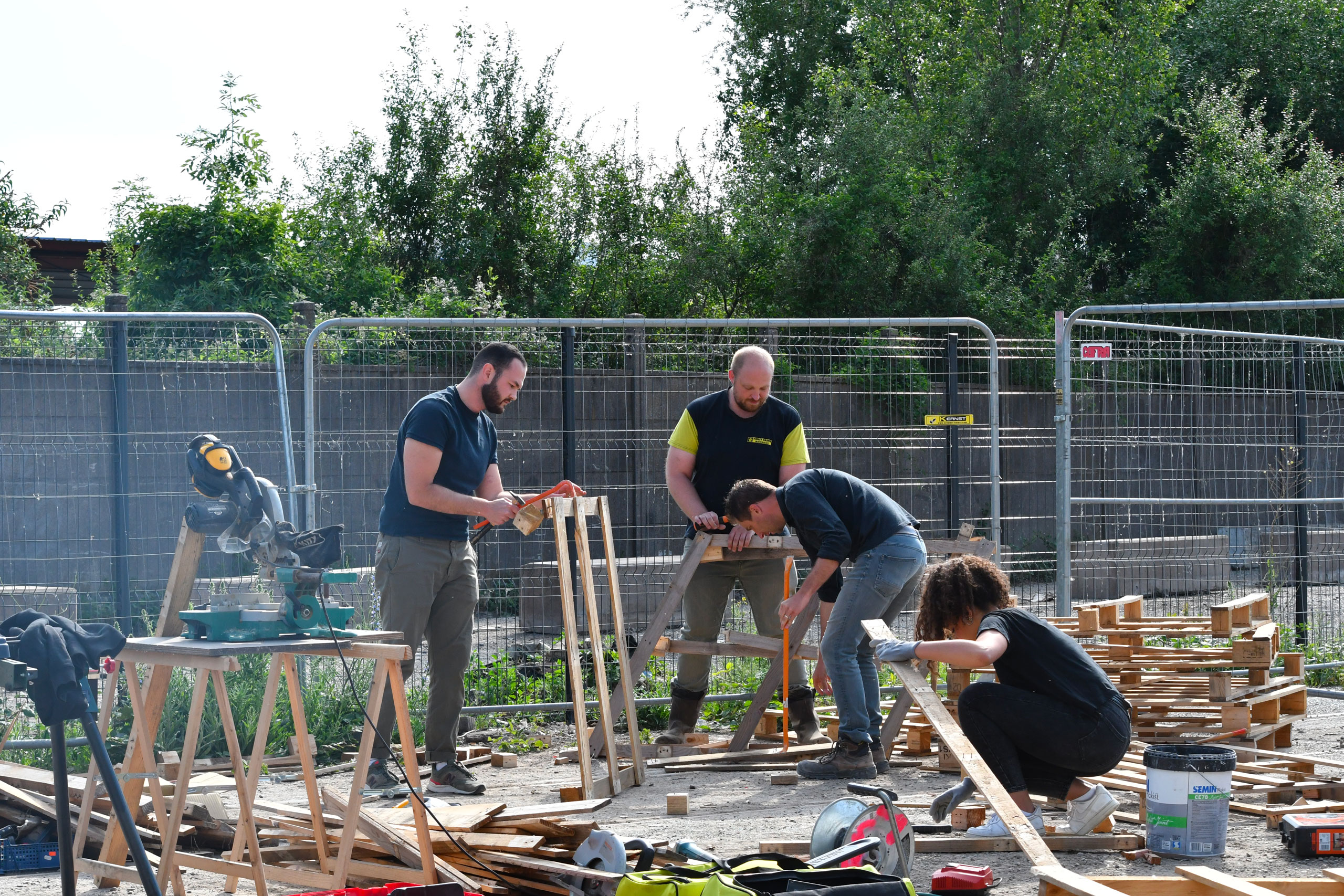 atelier participatif palettes