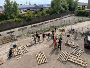 chantier palettes kettles