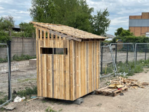 cabane en palettes