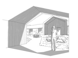 Vue jardin résidence
