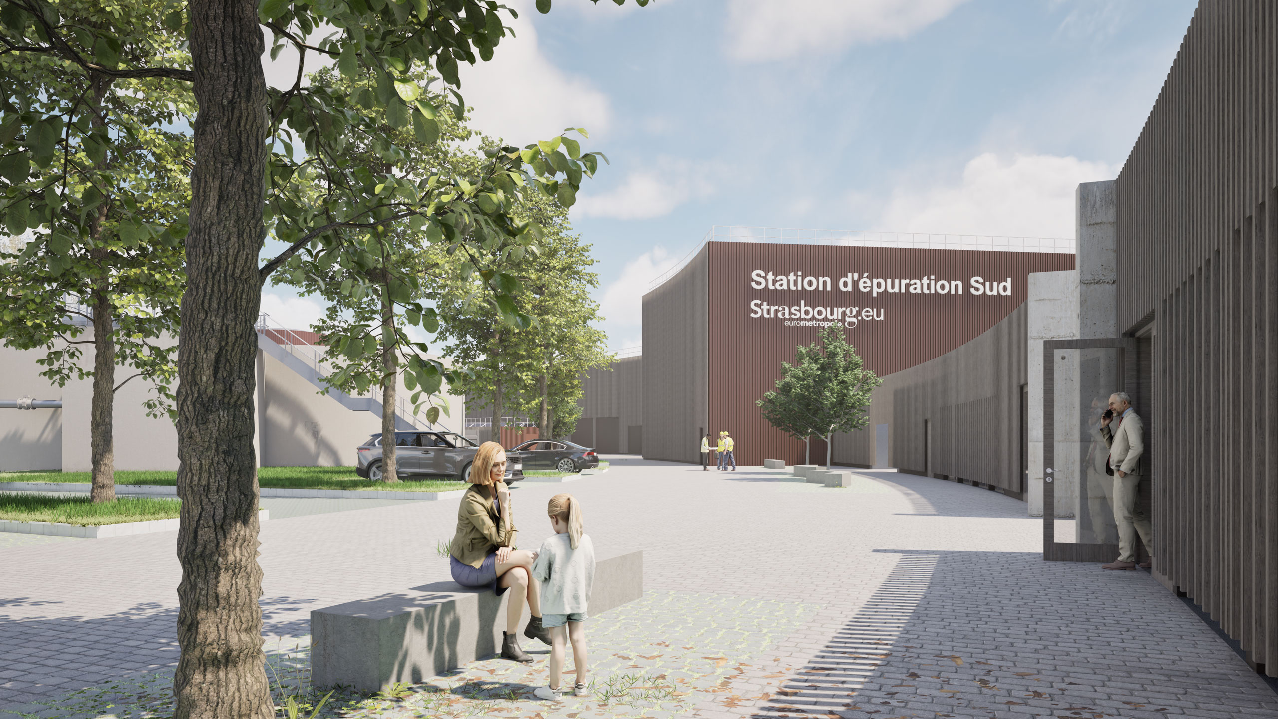 architecture station épuration